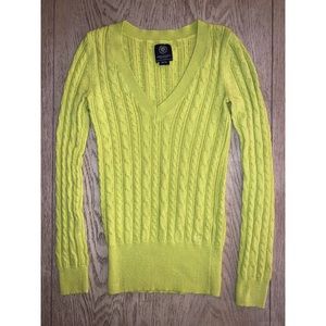 American Eagle Lime Green Sweater